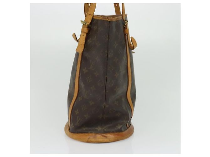 LOUIS VUITTON Borsa a Spalla Monogram Bucket GM M42236 LV Auth 139561 Monogramma - vista 4