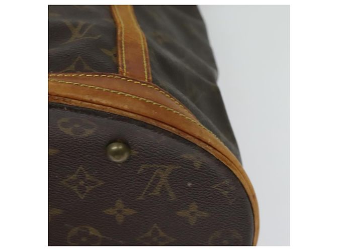 LOUIS VUITTON Borsa a Spalla Monogram Bucket GM M42236 LV Auth 139561 Monogramma - vista 8