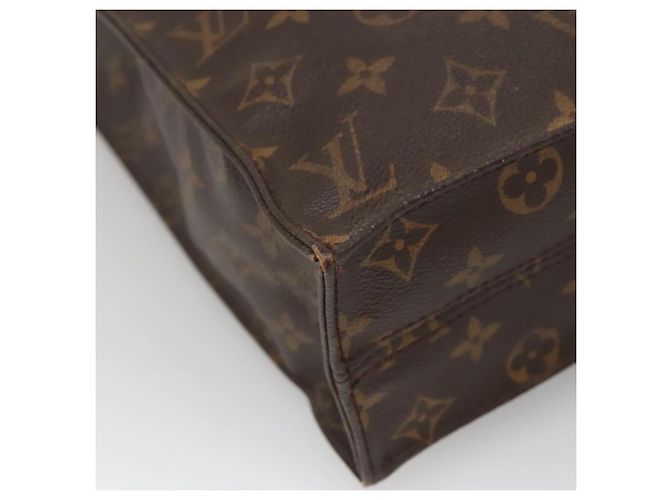 LOUIS VUITTON Monogram Sac Plat Hand Bag M51140 LV Auth 140069 - view 13