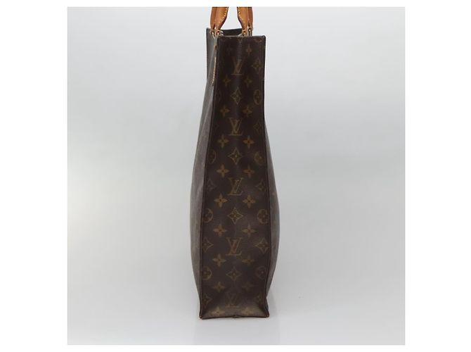 LOUIS VUITTON Monogram Sac Plat Hand Bag M51140 LV Auth 140069 - view 4