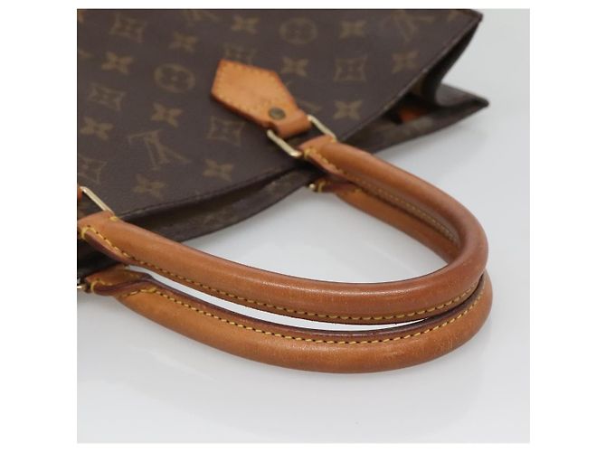 LOUIS VUITTON Monogram Sac Plat Hand Bag M51140 LV Auth 140069 - view 7