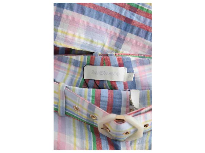 Zimmermann Bunte Baumwollweite Hosen Mehrfarben - Ansicht 5