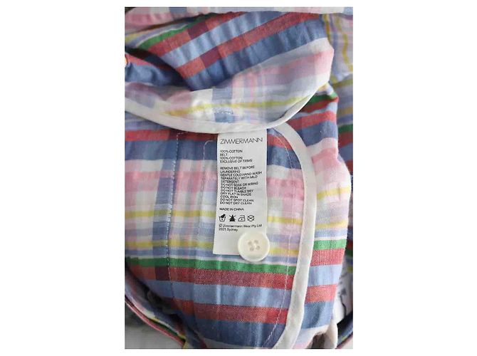 Zimmermann Bunte Baumwollweite Hosen Mehrfarben - Ansicht 6