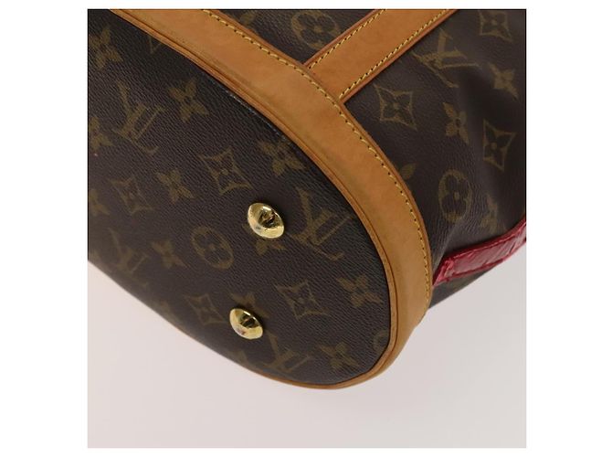 LOUIS VUITTON Monogram Ruby Neo Bucket Tote Tasche Rot M95613 LV Auth 139320 Monogramm - Ansicht 15