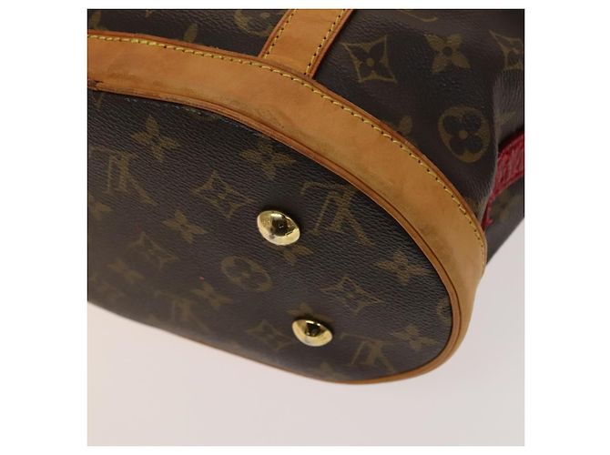 LOUIS VUITTON Monogram Ruby Neo Bucket Tote Tasche Rot M95613 LV Auth 139320 Monogramm - Ansicht 17