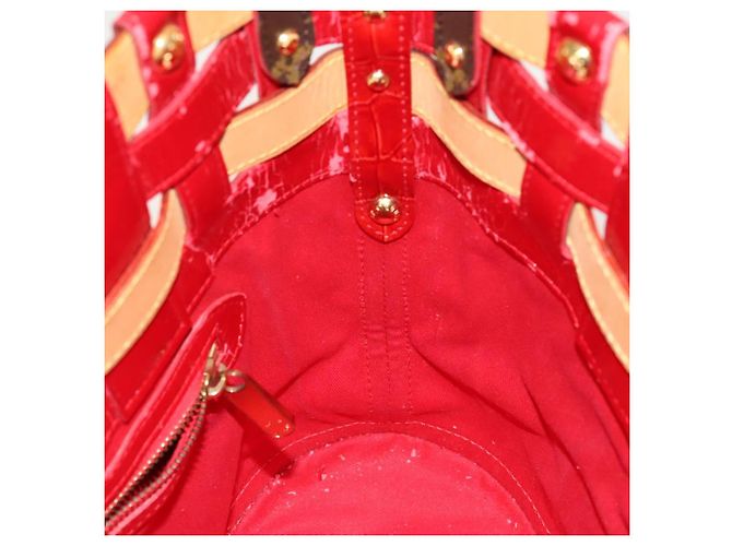 LOUIS VUITTON Monogram Ruby Neo Bucket Tote Tasche Rot M95613 LV Auth 139320 Monogramm - Ansicht 19
