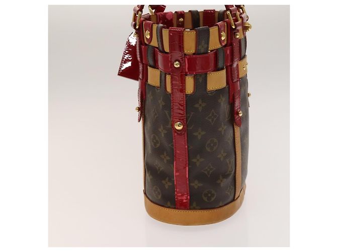 LOUIS VUITTON Monogram Ruby Neo Bucket Tote Tasche Rot M95613 LV Auth 139320 Monogramm - Ansicht 3
