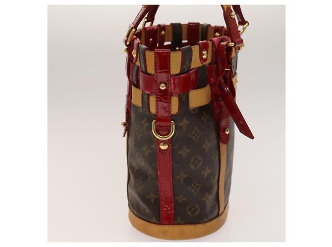 LOUIS VUITTON Monogram Ruby Neo Bucket Tote Tasche Rot M95613 LV Auth 139320 Monogramm - Ansicht 4