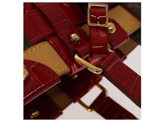 LOUIS VUITTON Monogram Ruby Neo Bucket Tote Tasche Rot M95613 LV Auth 139320 Monogramm - Ansicht 7