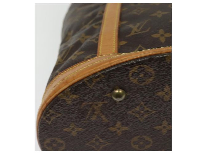 LOUIS VUITTON Borsa a Spalla Monogram Bucket GM M42236 LV Auth 139551 Monogramma - vista 16