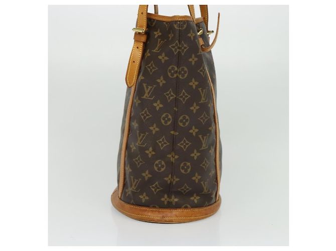 LOUIS VUITTON Borsa a Spalla Monogram Bucket GM M42236 LV Auth 139551 Monogramma - vista 3