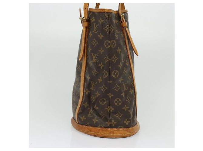 LOUIS VUITTON Borsa a Spalla Monogram Bucket GM M42236 LV Auth 139551 Monogramma - vista 4