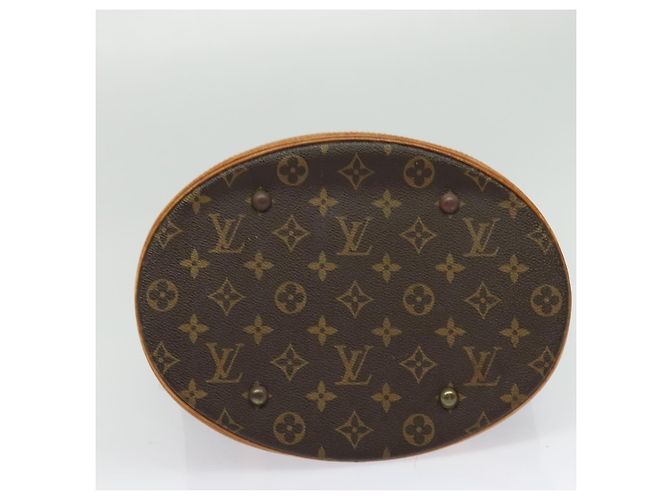 LOUIS VUITTON Borsa a Spalla Monogram Bucket GM M42236 LV Auth 139551 Monogramma - vista 5