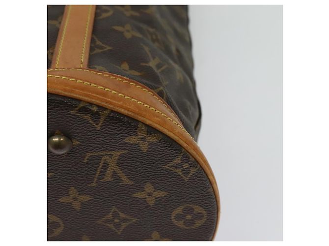 LOUIS VUITTON Borsa a Spalla Monogram Bucket GM M42236 LV Auth 139551 Monogramma - vista 9