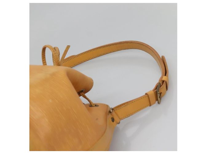 Noe LOUIS VUITTON Bolso de Hombro Petit Noé Epi Amarillo M44109 LV Auth 140076 - vista 14