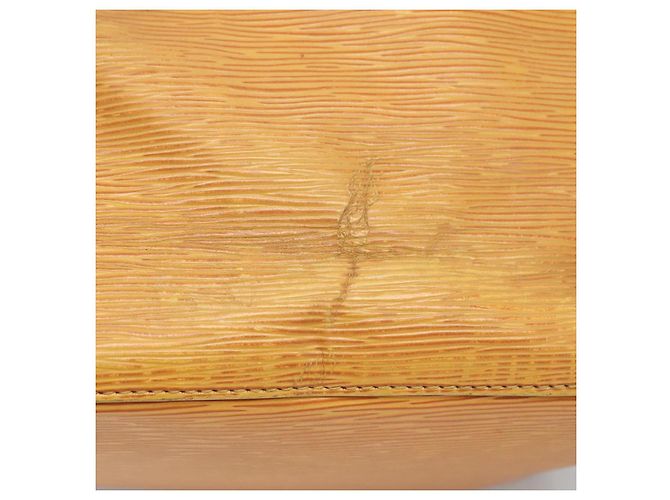 Noe LOUIS VUITTON Bolso de Hombro Petit Noé Epi Amarillo M44109 LV Auth 140076 - vista 18