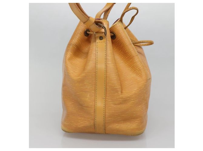 Noe LOUIS VUITTON Bolso de Hombro Petit Noé Epi Amarillo M44109 LV Auth 140076 - vista 3