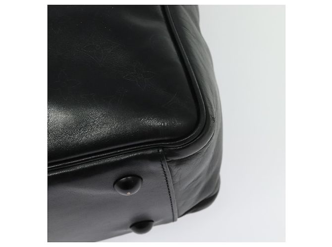 LOUIS VUITTON Sac Clarkson Monogram Différence Cuir Noir M92402 Auth BA4980 - vue 13
