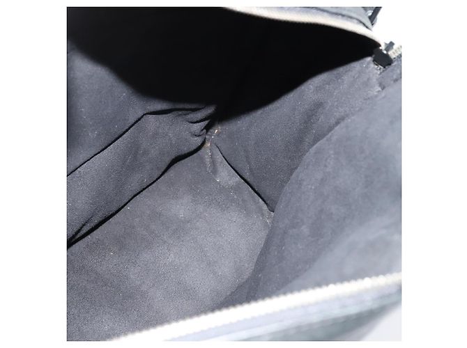 LOUIS VUITTON Sac Clarkson Monogram Différence Cuir Noir M92402 Auth BA4980 - vue 16