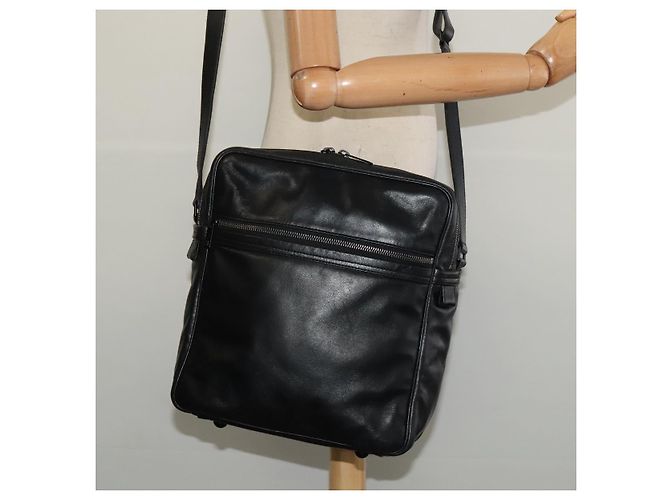LOUIS VUITTON Sac Clarkson Monogram Différence Cuir Noir M92402 Auth BA4980 - vue 21