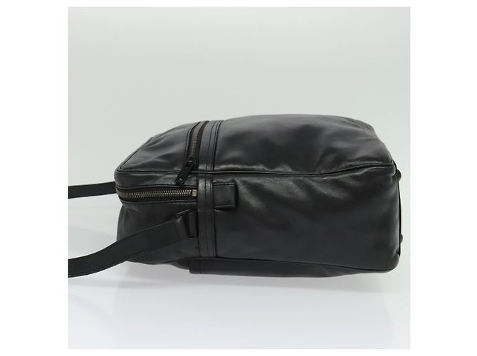 LOUIS VUITTON Sac Clarkson Monogram Différence Cuir Noir M92402 Auth BA4980 - vue 4