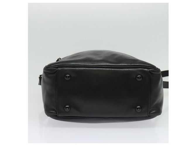 LOUIS VUITTON Sac Clarkson Monogram Différence Cuir Noir M92402 Auth BA4980 - vue 9