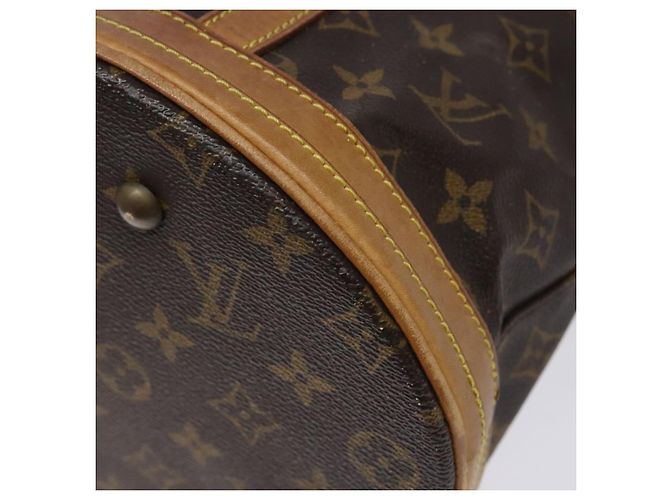 LOUIS VUITTON Borsa a Spalla Monogram Bucket GM M42236 LV Auth 138643 Monogramma - vista 14