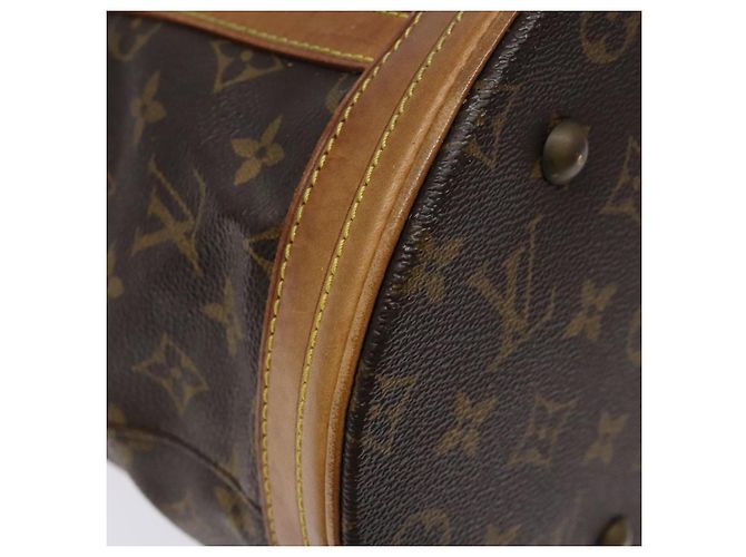 LOUIS VUITTON Borsa a Spalla Monogram Bucket GM M42236 LV Auth 138643 Monogramma - vista 15