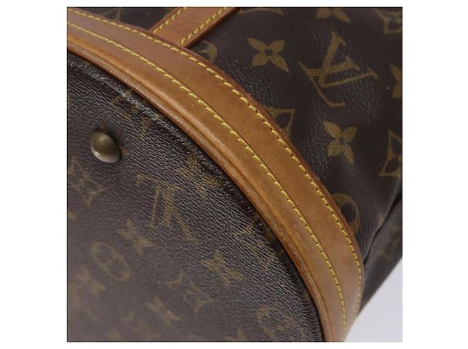 LOUIS VUITTON Borsa a Spalla Monogram Bucket GM M42236 LV Auth 138643 Monogramma - vista 16