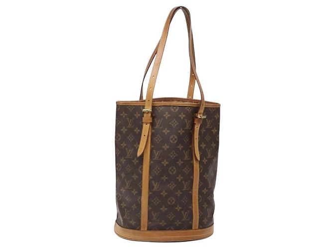 LOUIS VUITTON Borsa a Spalla Monogram Bucket GM M42236 LV Auth 138643 Monogramma - vista 2