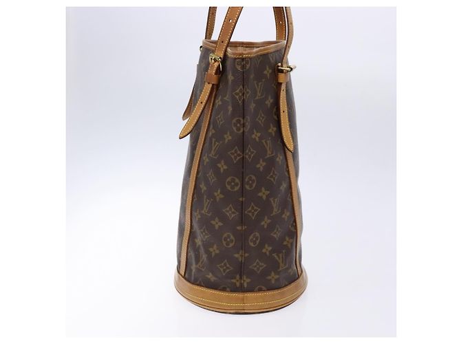 LOUIS VUITTON Borsa a Spalla Monogram Bucket GM M42236 LV Auth 138643 Monogramma - vista 3