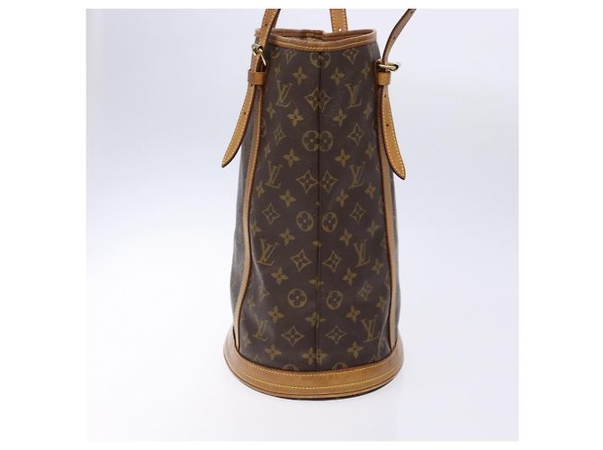LOUIS VUITTON Borsa a Spalla Monogram Bucket GM M42236 LV Auth 138643 Monogramma - vista 4