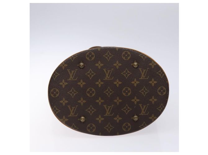LOUIS VUITTON Borsa a Spalla Monogram Bucket GM M42236 LV Auth 138643 Monogramma - vista 5