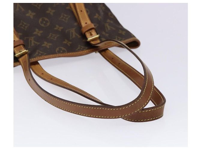 LOUIS VUITTON Borsa a Spalla Monogram Bucket GM M42236 LV Auth 138643 Monogramma - vista 7