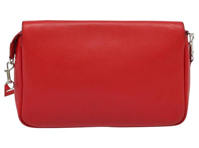 LOUIS VUITTON Parnasea Esan Ciel Borsa a Spalla in Pelle Rossa M94448 LV Auth 139078 Rosso - vista 3