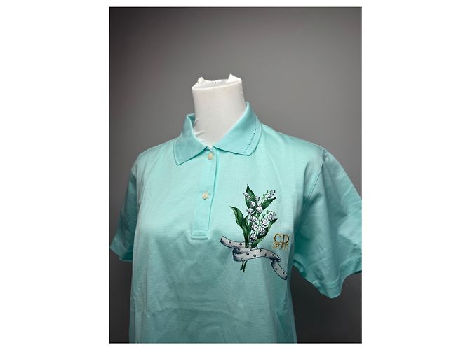 Polo Vintage Dior Turchese L - vista 10