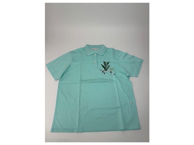 Polo Vintage Dior Turchese L - vista 4