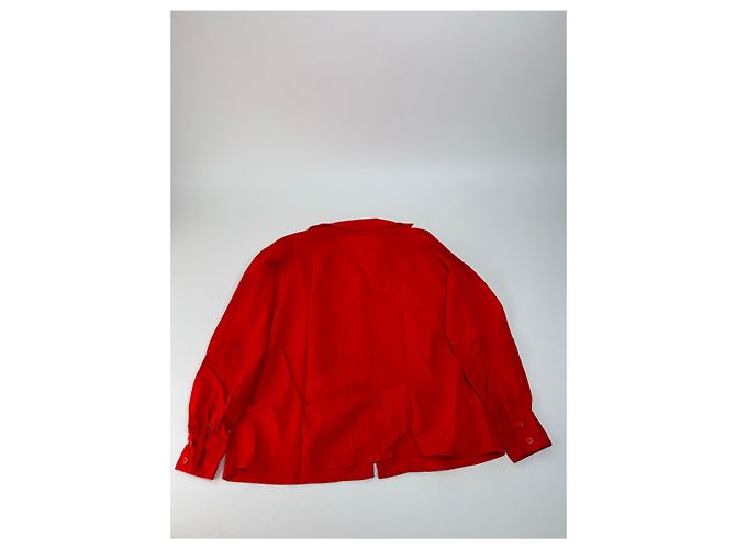 Camicia Vintage Dior Rossa M Rosso - vista 11