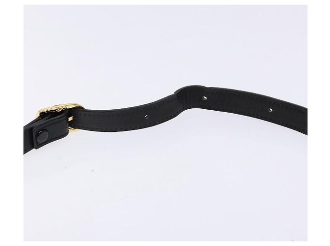 Autre Marque Borsa a Spalla Burberrys in Pelle Oro e Nero Auth BA5110 D'oro - vista 8