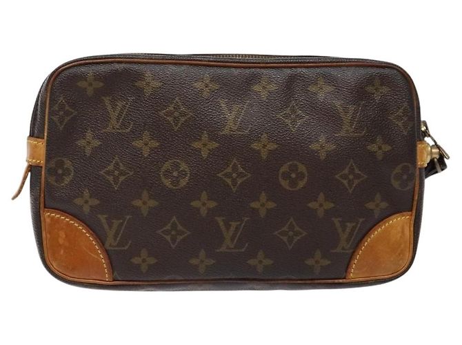 LOUIS VUITTON Monogram Marly Dragonne GM Clutch Bag M51825 LV Auth th6269 - view 2