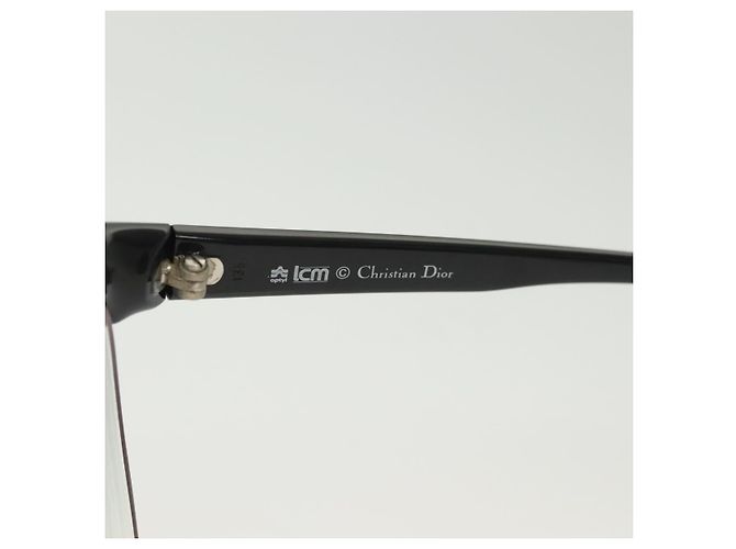 Occhiali da sole Christian Dior Plastica 2Set Nero Marrone Auth BA5045 - vista 16