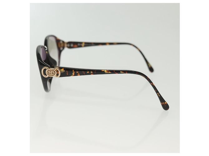Occhiali da sole Christian Dior Plastica 2Set Nero Marrone Auth BA5045 - vista 6
