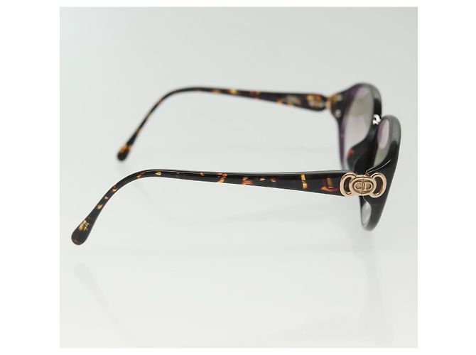 Occhiali da sole Christian Dior Plastica 2Set Nero Marrone Auth BA5045 - vista 7