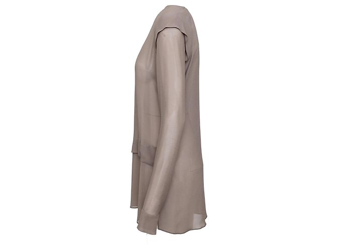 Autre Marque Conjunto de seda Roberta Furlanetto Gris - vista 3