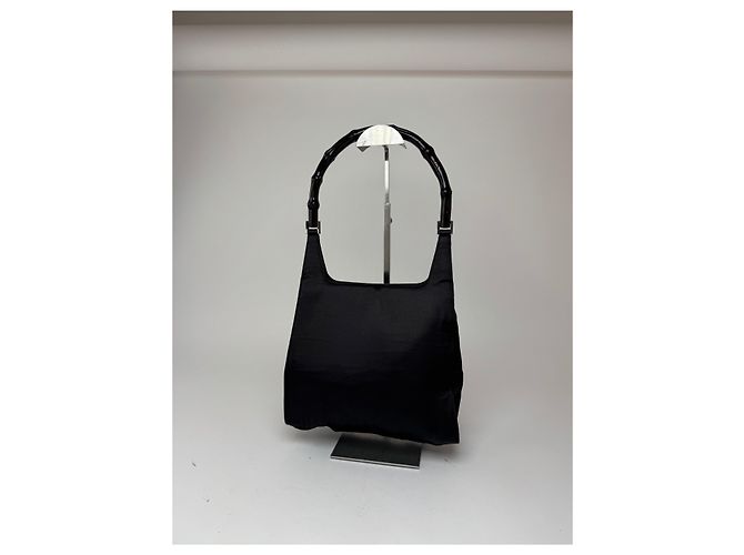 Bamboo Vintage Gucci Bambus Tasche Lila - Ansicht 3