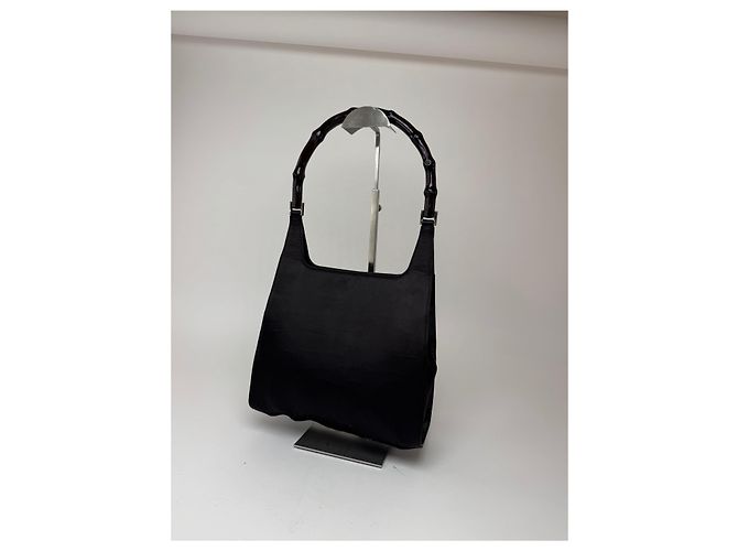 Bamboo Vintage Gucci Bambus Tasche Lila - Ansicht 6