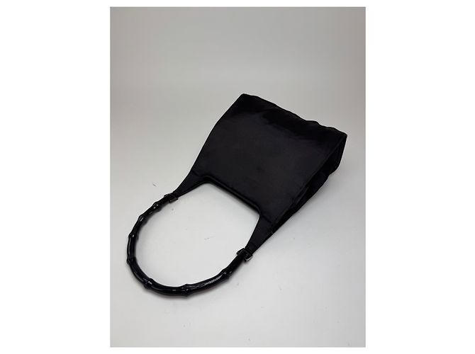 Bamboo Vintage Gucci Bambus Tasche Lila - Ansicht 8