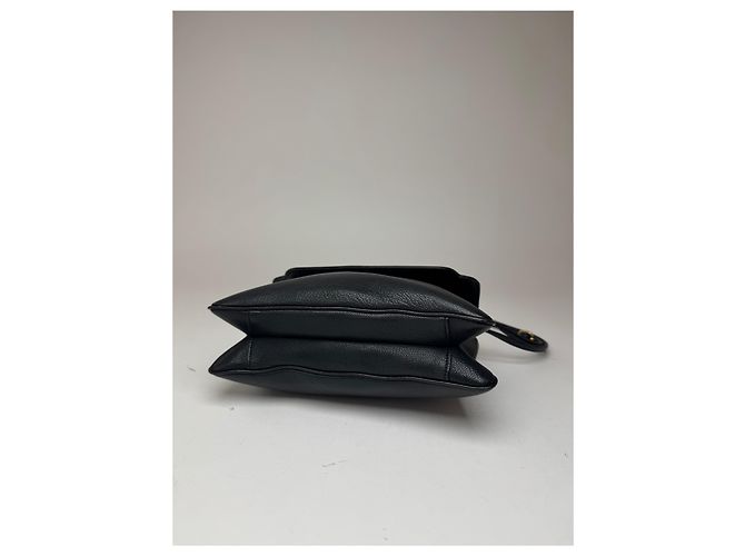 Vintage Givenchy 2-Wege Ledertasche schwarz - Ansicht 11