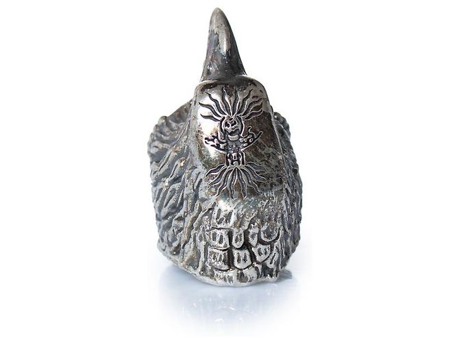 Anello testa d'aquila della foresta della rabbia Gucci Argento - vista 5