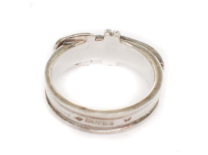Ring Hebilla de Cinturón Hermès Anillo Plata 925 - vista 5